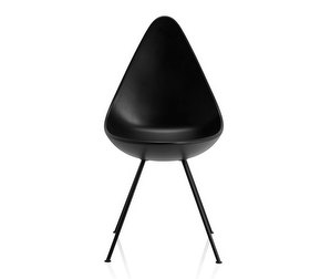 Drop Chair, Black/Black