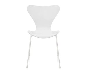 Chair 3107, “Series 7”, White, Lacquered, Monochrome