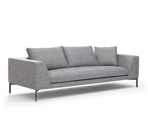 Band-sohva, Das-kangas 51 harmaa, L 240 cm