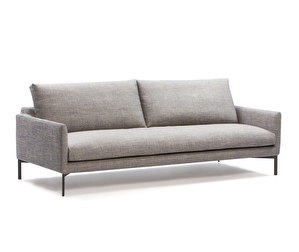 Band Sofa, Fabric Osaka 51 Grey, W 215 cm
