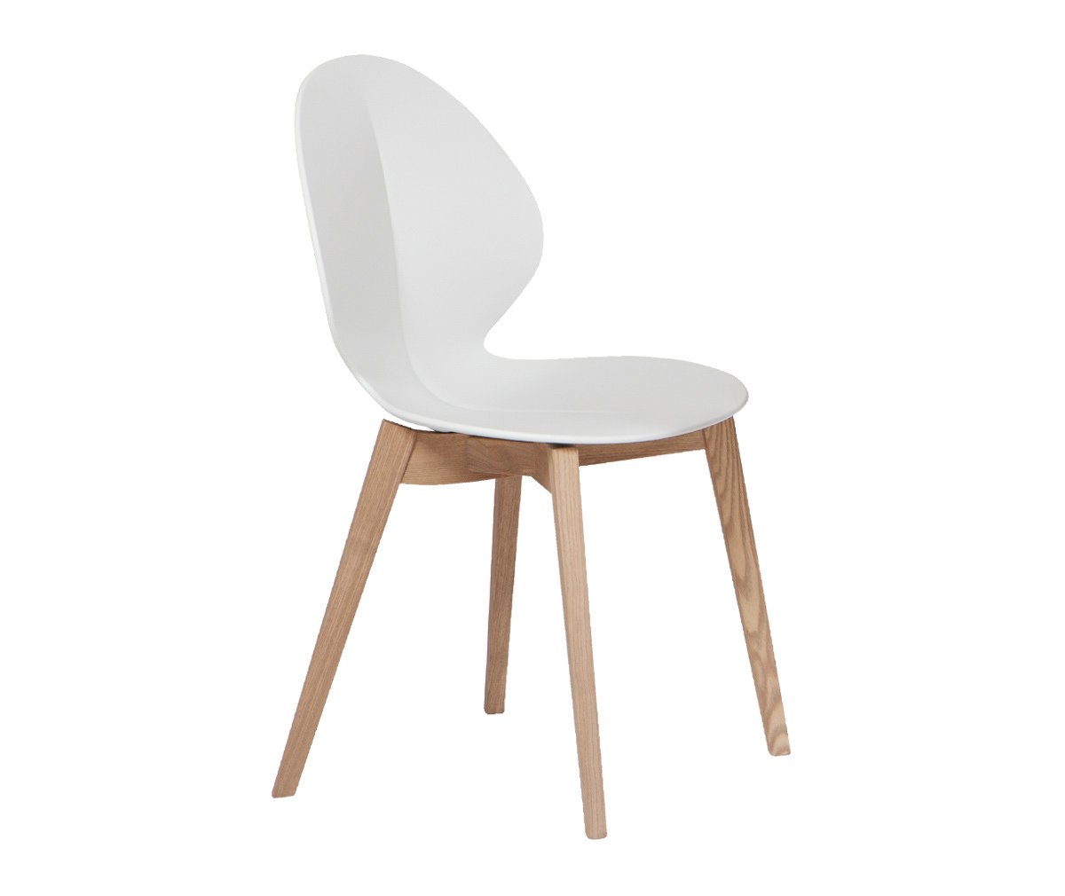 Calligaris Basil Chair White/Ash