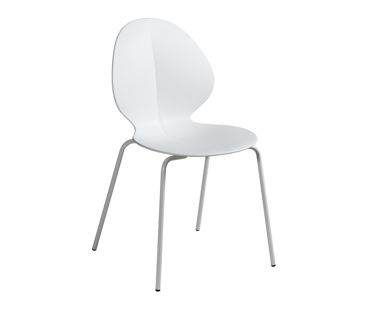 椅子 Set of 2 Calligaris basil Matte white Calligaris Basil Chair, White | Vepsäläinen