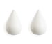 Dropit Wall Hooks, White