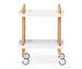 Block Trolley, White