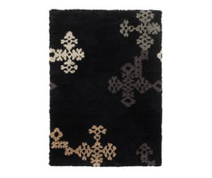 Inari Rug, Black, 170 x 240 cm