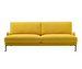 Mr. Jones -sohva, Coda-kangas 3 keltainen, L 200 cm