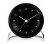 AJ City Hall Alarm Clock, Black