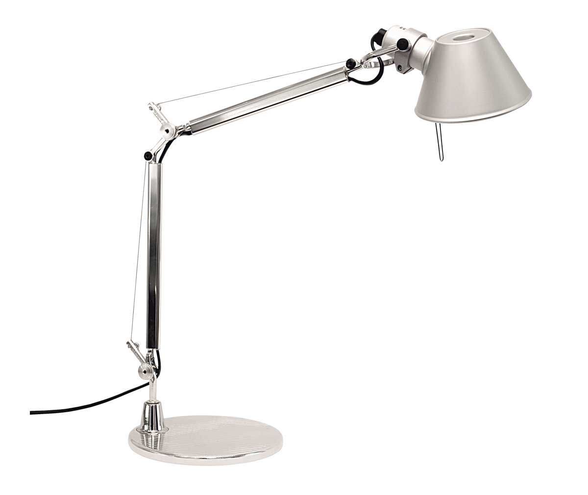 Artemide Micro Tolomeo -pöytävalaisin alumiini