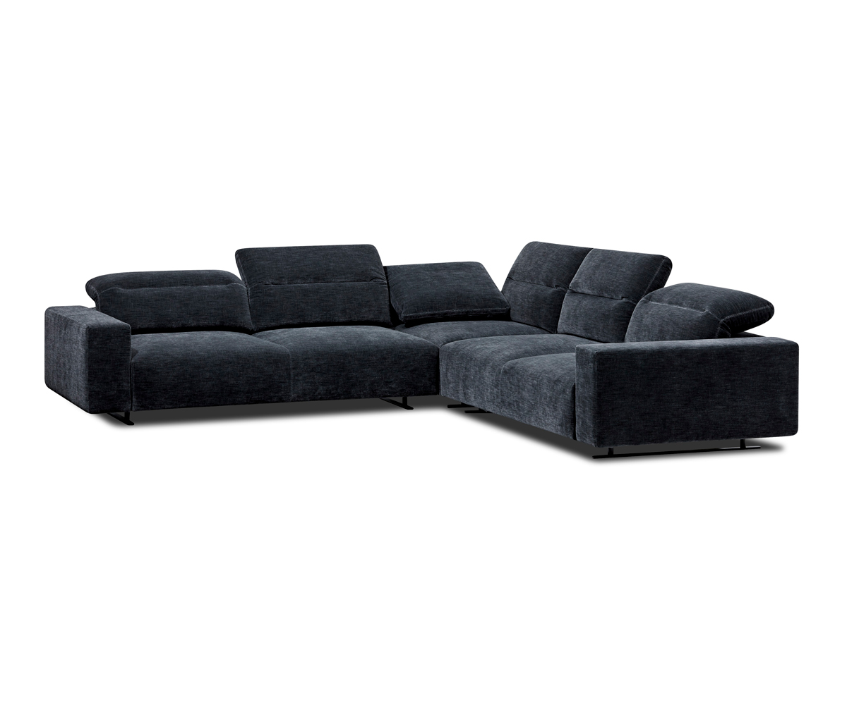 BoConcept Hampton Corner Sofa, Napoli Fabric 2255 Grey | Vepsäläinen