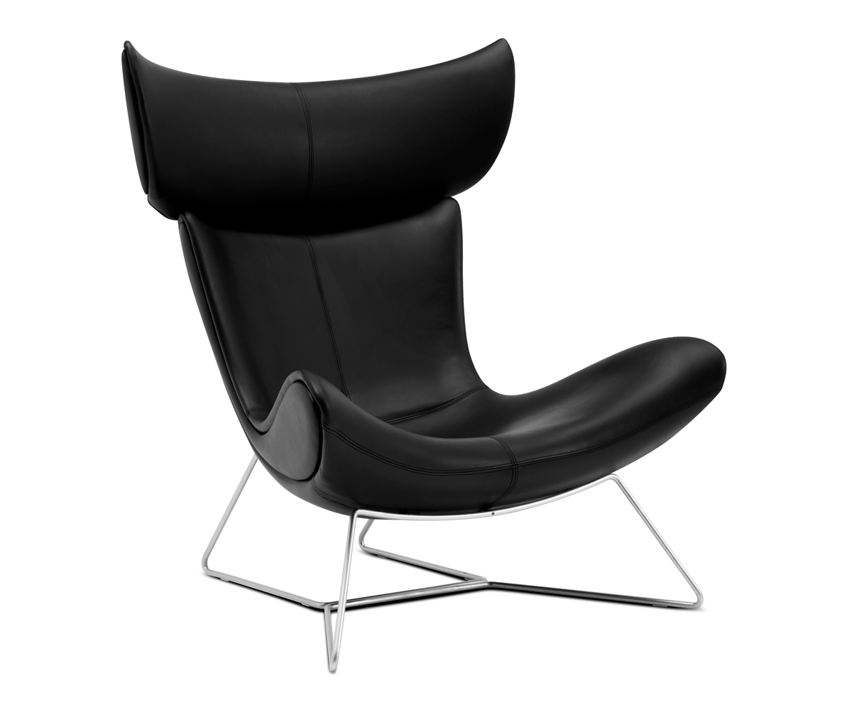 BoConcept Imola-nojatuoli Salto-nahka 0960 musta