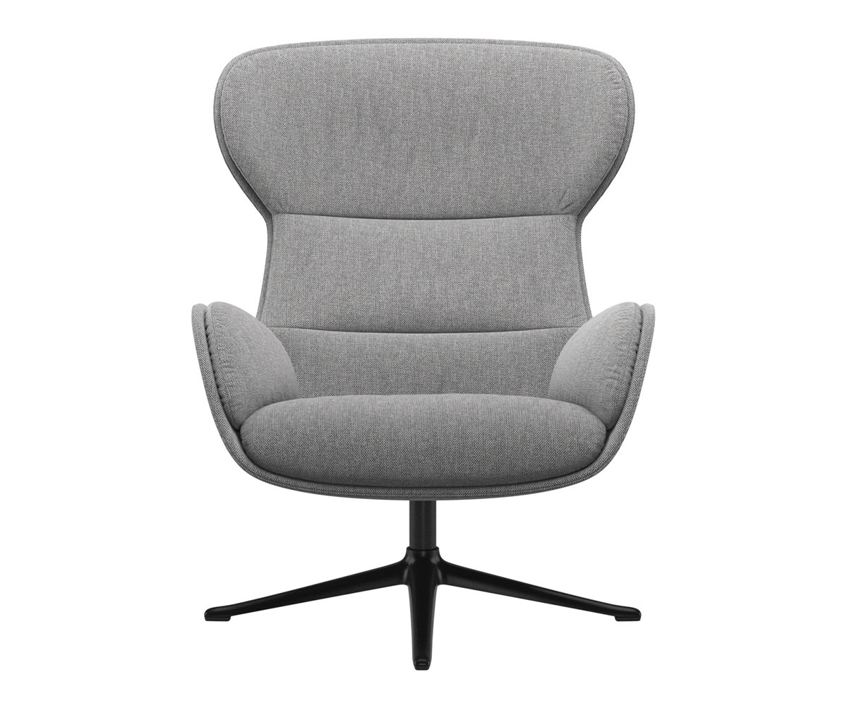 BoConcept Reno Armchair, Bristol Fabric 3060 Light Grey
