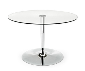Planet Dining Table, Glass, ø 120 cm
