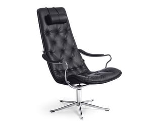 Bravo Armchair, Fantasy Leather Black