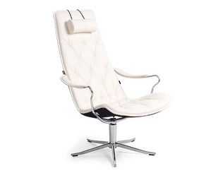 Bravo Armchair, Fantasy Leather White