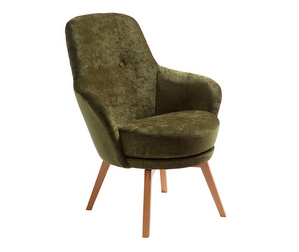 Gaga Armchair, Eros Fabric Forest