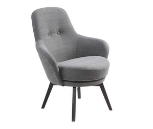 Gaga Armchair, Mariam Fabric Grey
