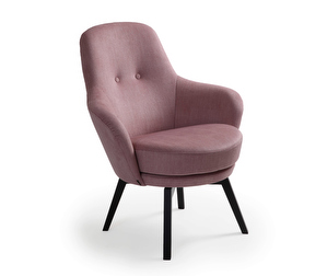 Gaga Armchair, Hombre Fabric Light Pink