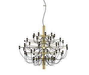 2097/50 Chandelier, Brass, LED