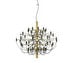 2097/50 Chandelier, Brass, LED