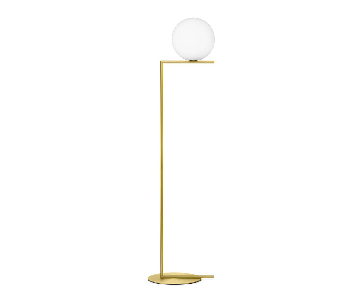 Flos IC Lights F1 -lattiavalaisin messinki