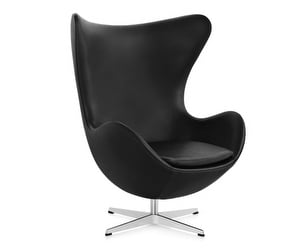 Egg Chair, Grace Leather Black