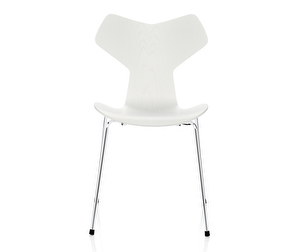 Grand Prix Chair 3130, Coloured Ash/White