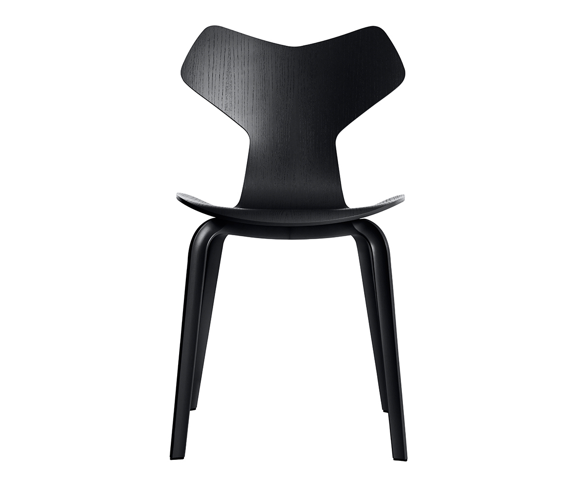Fritz Hansen Grand Prix Chair 4130 Coloured Ash/Black