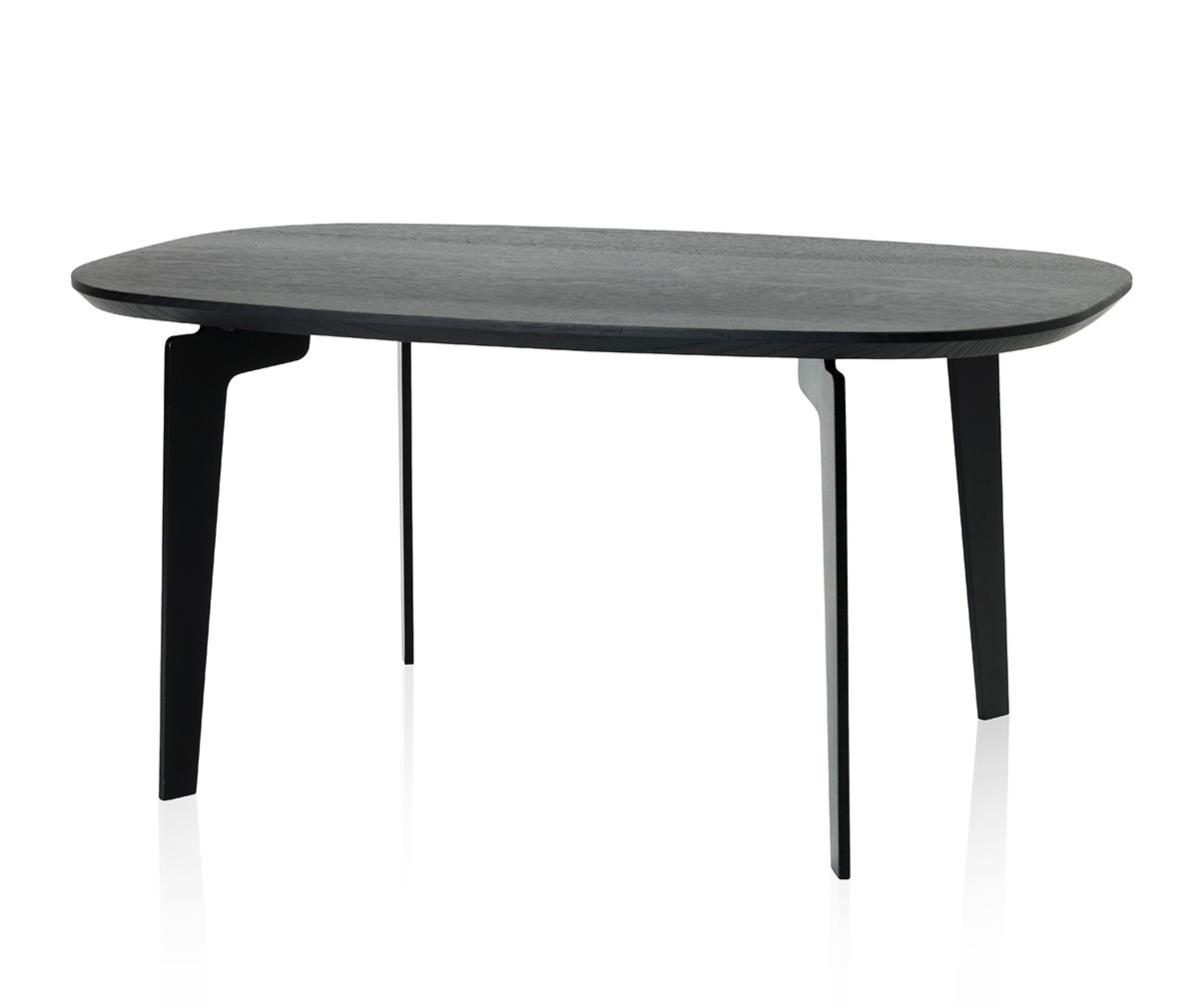 Fritz Hansen Join-sohvapöytä musta, 76 x 47 cm