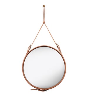 Adnet Circulaire -peili, tan, ø 58 cm