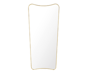 F.A. 33 Wall Mirror, Brass, 69 x 146 cm