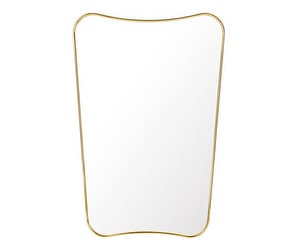 F.A. 33 Wall Mirror, Brass, 54 x 80 cm