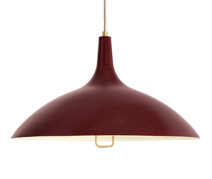 Tynell 1965 Pendant, Burgundy