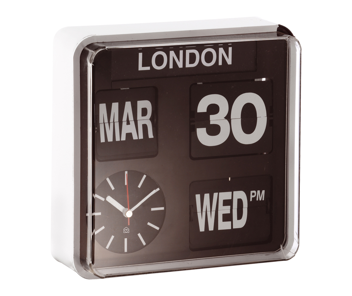 Habitat Flap Clock 24 x 24 cm