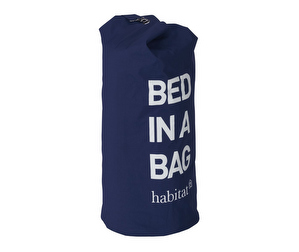 Mayuki Bed in A Bag -vieraspatja, sininen