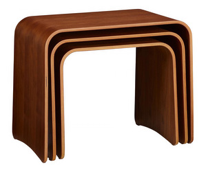 Trio Nesting Table, Walnut