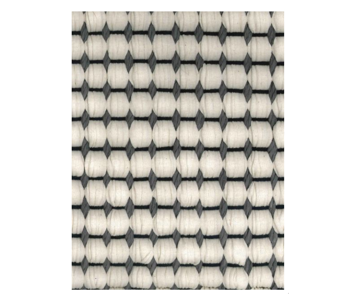 Woodnotes Duetto4 Rug Grey/Off/White, 160 x 230 cm