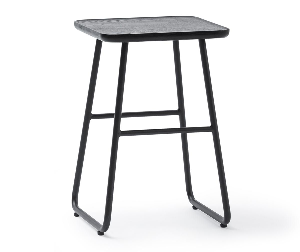 Jensen Add-On Floor Bedside Table Black