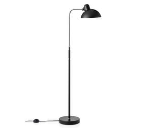 Kaiser Idell Floor Lamp, Matt Black, 6580-F