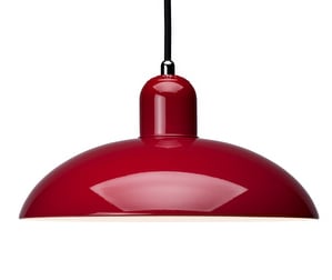 Kaiser Idell Pendant, Ruby Red, 6631-P