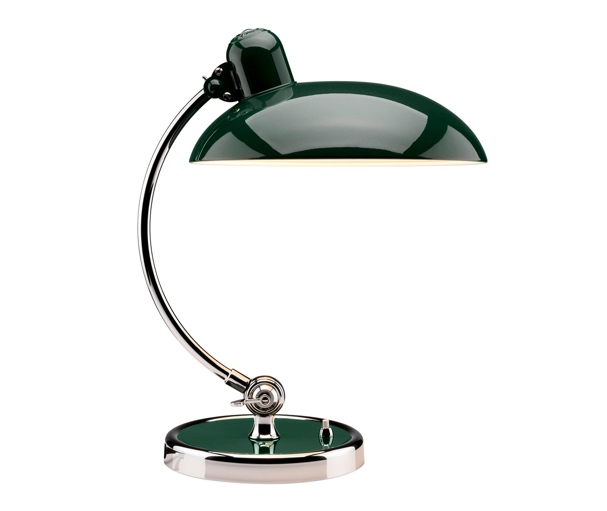 Fritz Hansen Kaiser Idell Table Lamp Dark Green, 6631-T Luxus