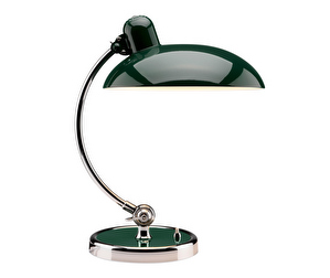 Kaiser Idell Table Lamp, Dark Green, 6631-T Luxus