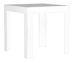 Jolly-pöytä, valkoinen, 40 x 40 cm