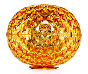 Planet Table Lamp, Yellow