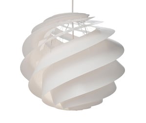 Swirl 3 Pendant Lamp, White, ø 35 cm
