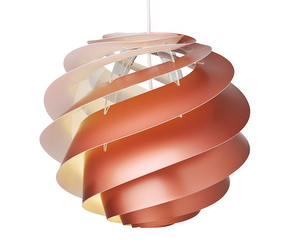 Swirl 3 Pendant Lamp, Copper, ø 32 cm