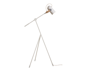 Carronade Floor Lamp, Sand/Oak, H 133 cm