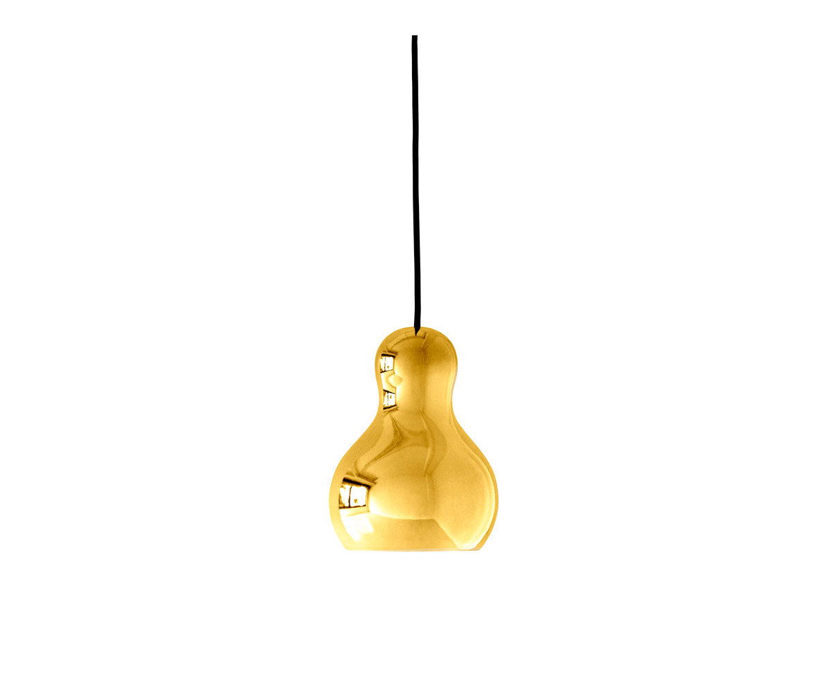 Fritz Hansen Calabash P1 Pendant Gold, ø 15 cm
