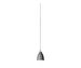 Caravaggio P1 Pendant, Dark Grey, ø 16.5 cm