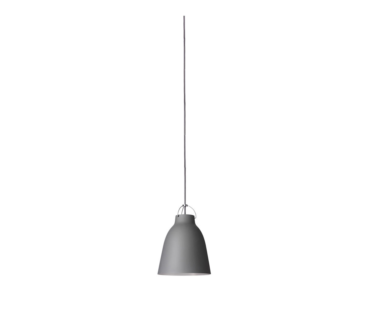 Fritz Hansen Caravaggio P2 Pendant Dark Grey, ø 25.8 cm