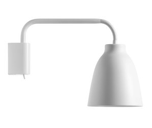 Caravaggio Read Wall Lamp, White